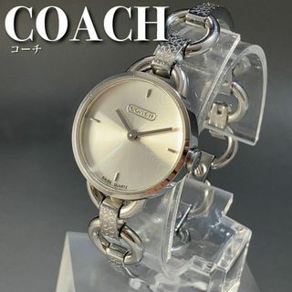 【美麗】電池交換済レディースウォッチ女性用腕時計コーチCOACHラウンド2598レディース