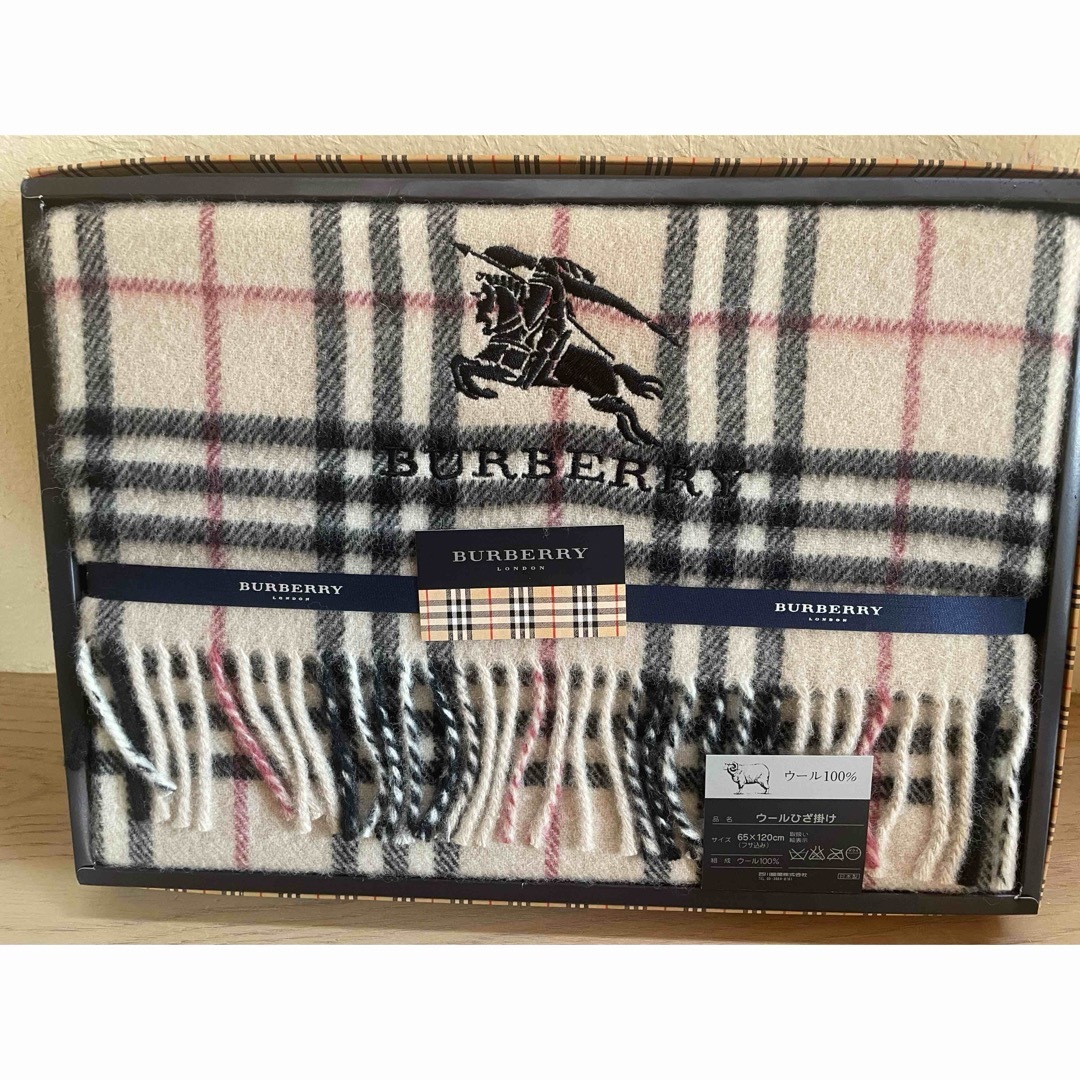 BURBERRY(バーバリー)の◆バーバリーひざ掛け③（ニューチェック） レディースのファッション小物(ストール/パシュミナ)の商品写真