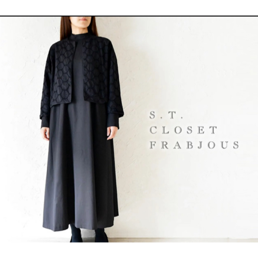 s.t.closet(エスティークローゼット)の未使用タグ付き☆s.t.closet frabjous フォーマルワンピース レディースのワンピース(ロングワンピース/マキシワンピース)の商品写真