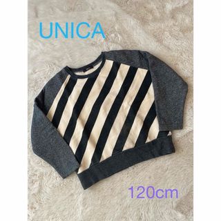 ユニカ(UNICA)の本日限定SALE‼️おしゃれ❣️◆UNICA 袖切替トレーナー◆120cm(その他)