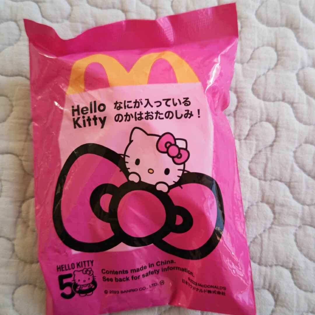 ハローキティ(ハローキティ)の❀桃ちゃん様専用❀ハッピーセット　Hello Kitty　第二弾 エンタメ/ホビーのおもちゃ/ぬいぐるみ(キャラクターグッズ)の商品写真