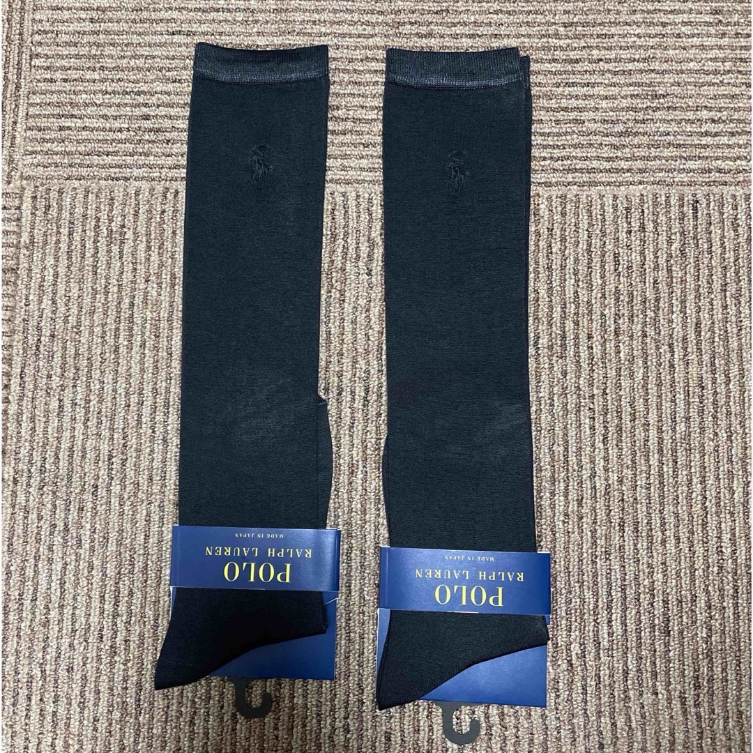 POLO RALPH LAUREN(ポロラルフローレン)のポロラルフローレン ハイソックス  23~25cm  2足セット レディースのレッグウェア(ソックス)の商品写真