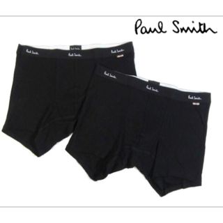 ポールスミス(Paul Smith)の【ポールスミス/Paul Smith】ショートボクサーパンツ・LL・ブラック×2(ボクサーパンツ)