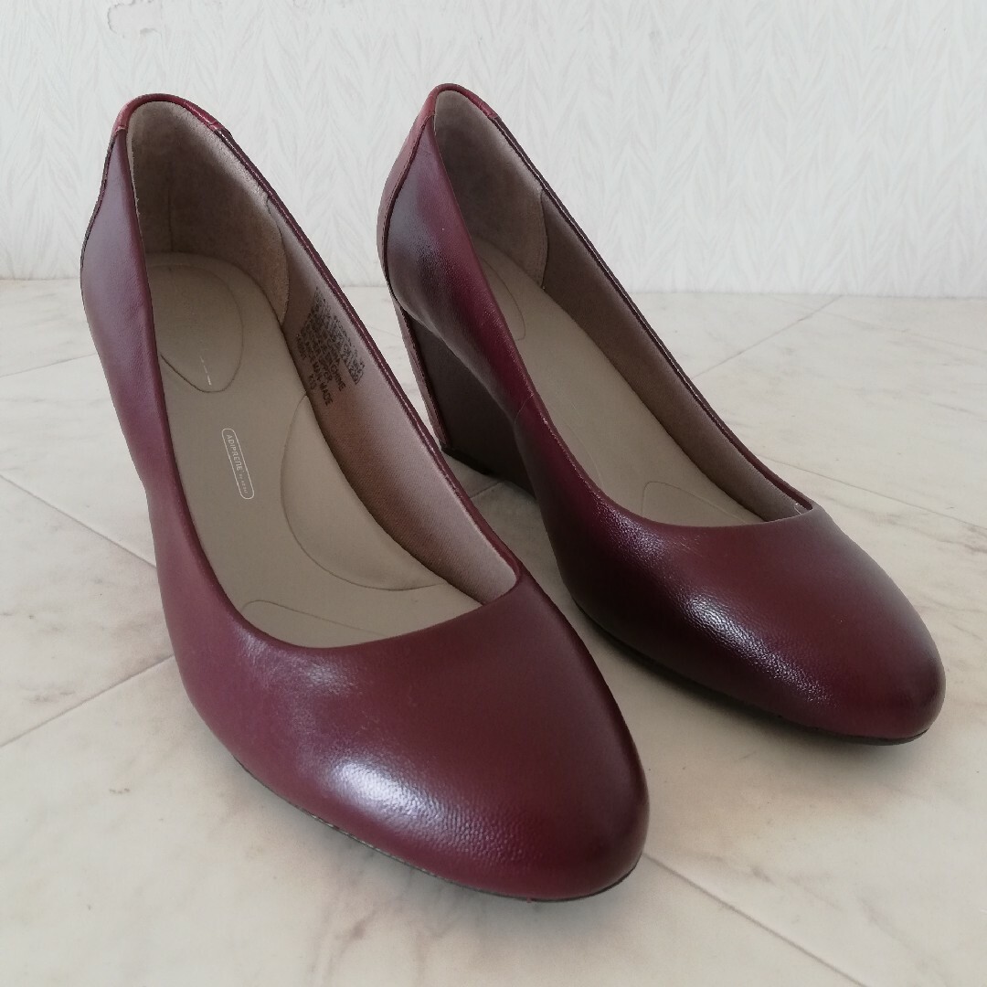 ROCKPORT(ロックポート)の美品!!ROCKPORT ロックポート アディダス 本革パンプス 23cm レディースの靴/シューズ(ハイヒール/パンプス)の商品写真