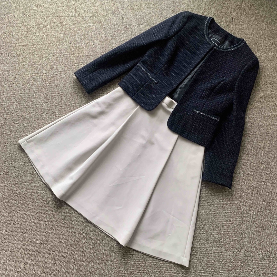 M-premier - 美品 フォーマル3点セット Mサイズくらい エムプルミエ M-premier - 美品 フォーマル3点セット Mサイズくらい エムプルミエ
