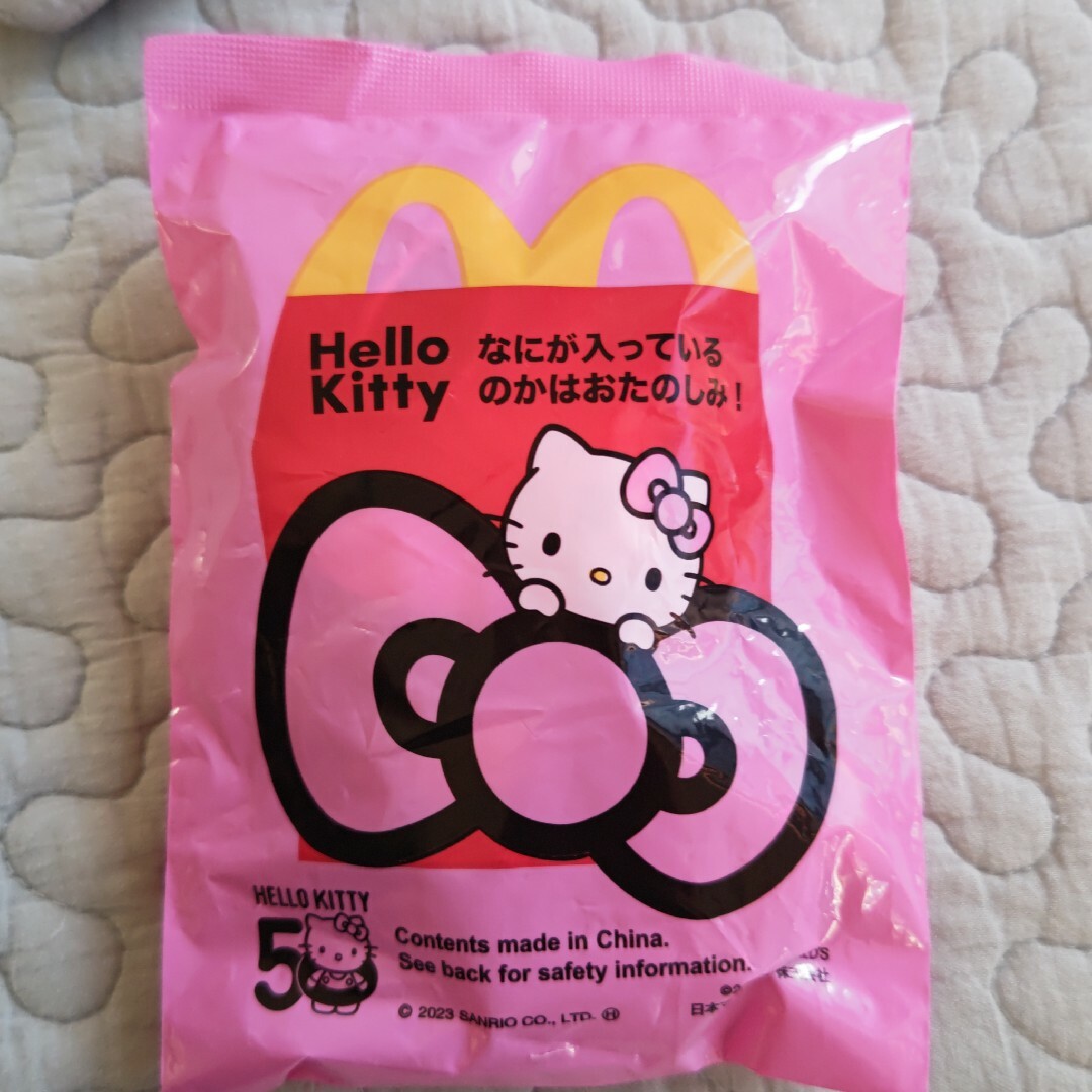 ハローキティ(ハローキティ)のハッピーセット　Hello Kitty　第一弾 エンタメ/ホビーのおもちゃ/ぬいぐるみ(キャラクターグッズ)の商品写真