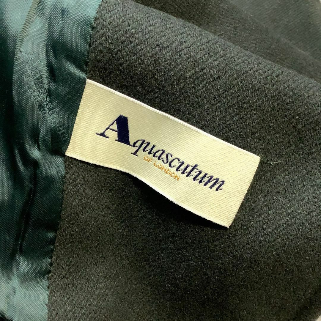 AQUA SCUTUM(アクアスキュータム)の良品 イングランド製 Aquascutum アクアスキュータム トレンチコート レディースのジャケット/アウター(トレンチコート)の商品写真