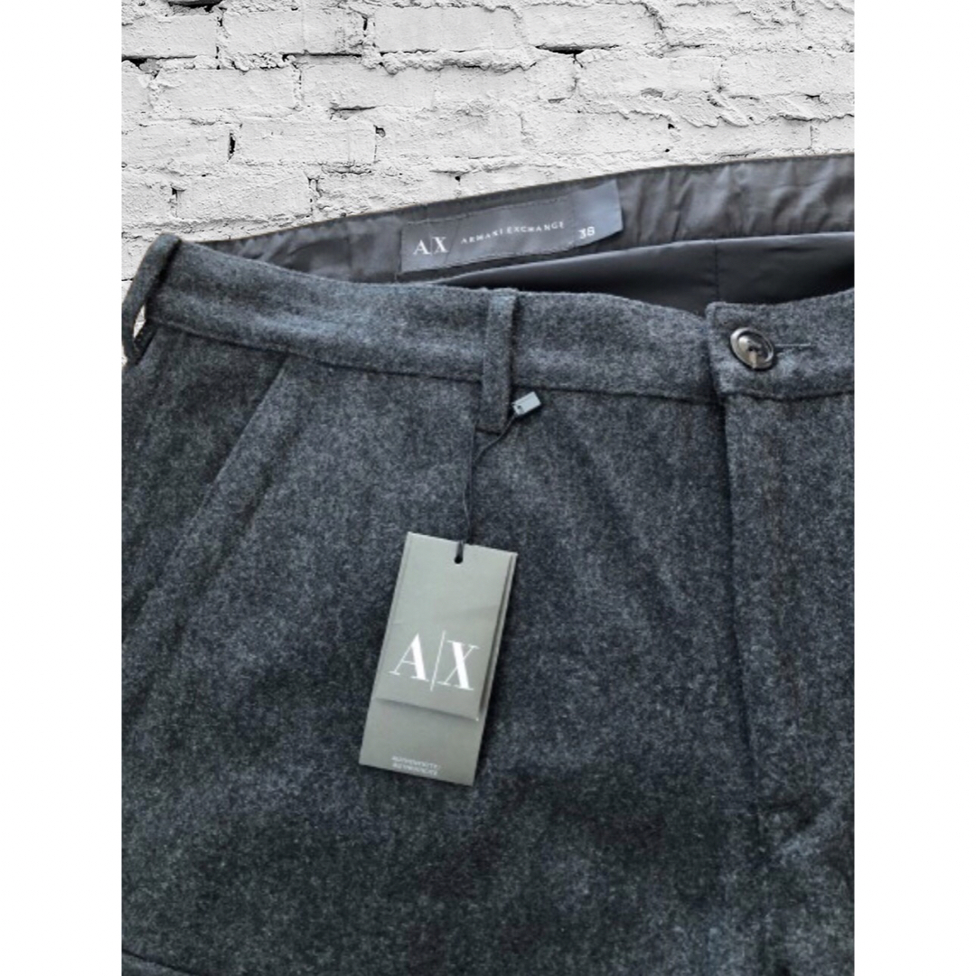 ARMANI EXCHANGE(アルマーニエクスチェンジ)のARMANI EXCHANGE ウールカーゴパンツ 38  新品未使用品タグ付き メンズのパンツ(ワークパンツ/カーゴパンツ)の商品写真