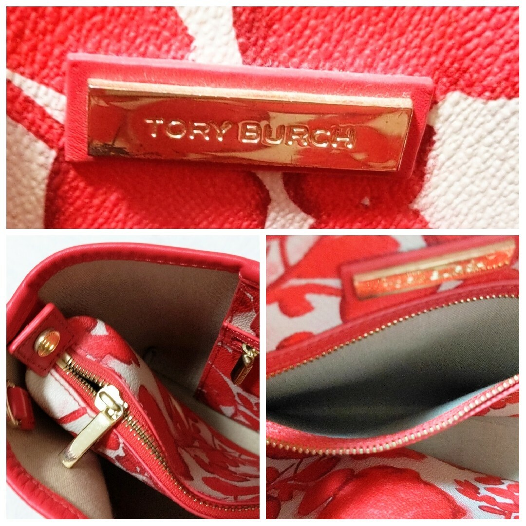 Tory Burch(トリーバーチ)の美品 Tory Burch 花柄 2way ハンド ショルダーバッグ ロビンソン レディースのバッグ(ショルダーバッグ)の商品写真