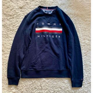 トミーヒルフィガー(TOMMY HILFIGER)の【美品】TOMMY HILFIGER プルオーバースウェット(スウェット)