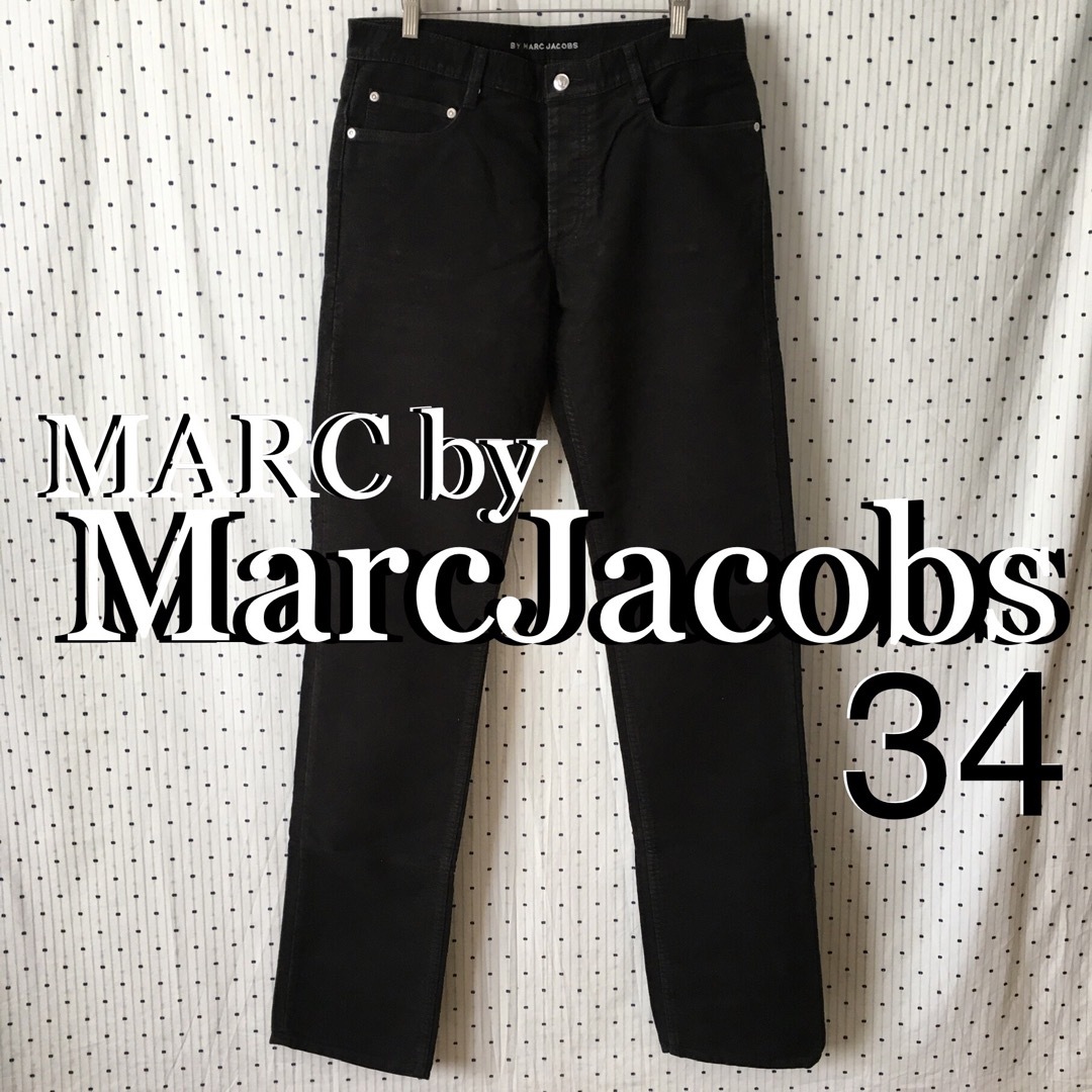 MARC BY MARC JACOBS(マークバイマークジェイコブス)のMARCbyマークジェイコブス海外限定ベロア５ポケットパンツ34インチ1点物 メンズのパンツ(デニム/ジーンズ)の商品写真