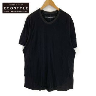 ユリウス(JULIUS)のユリウス 23-24 ブラック SILK JERSEY CUT & SEWN4 Tシャツ 3(その他)