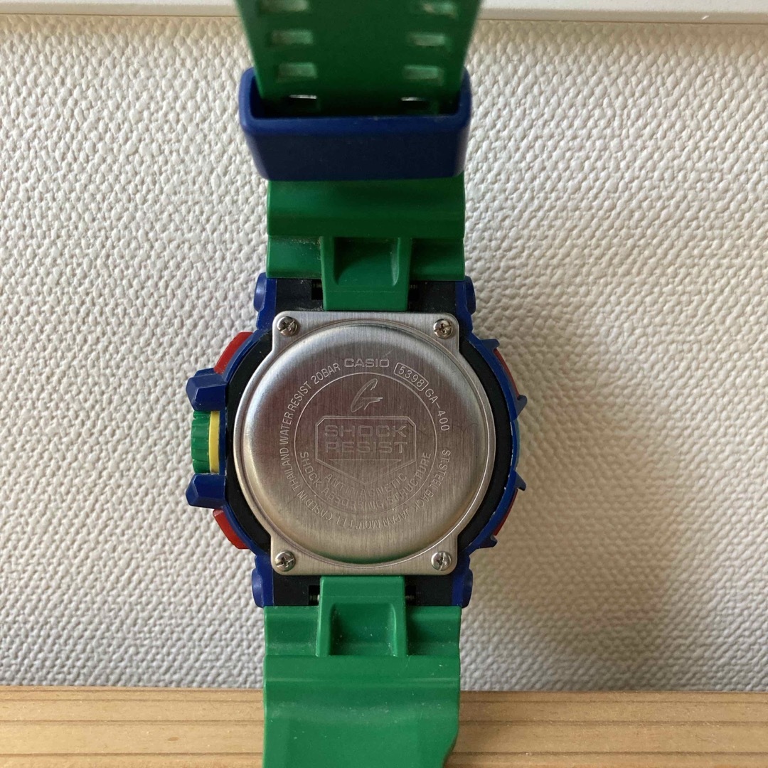 G-SHOCK(ジーショック)の【中古】G-SHOCK Hyper Colors グリーン ブルー【CASIO】 メンズの時計(腕時計(デジタル))の商品写真