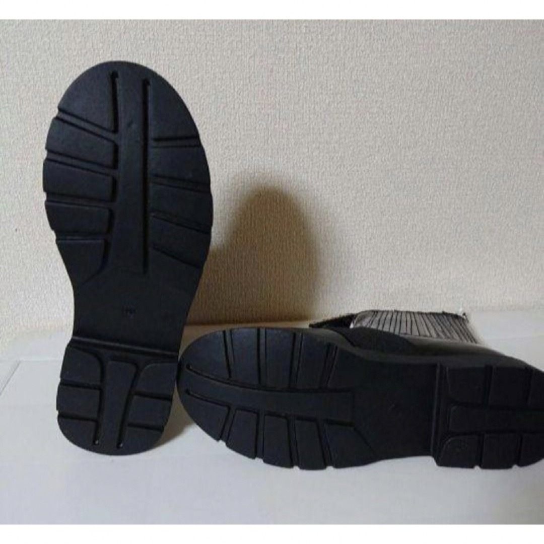 スクエアビジューショートブーツ 24cm レディースの靴/シューズ(ブーツ)の商品写真