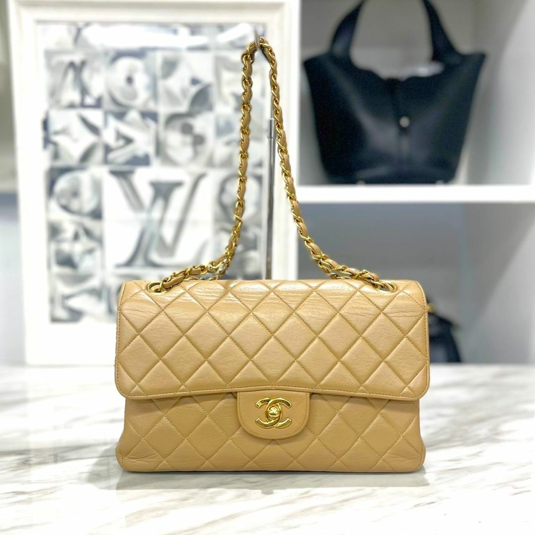 CHANEL - シャネル マトラッセ Wフェイス ラムスキン ショルダー CHANEL - シャネル マトラッセ Wフェイス ラムスキン ショルダー