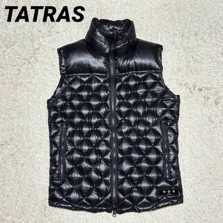 TATRAS - TATRAS ダウンベスト キルティング 2 ブラックの通販｜ラクマ