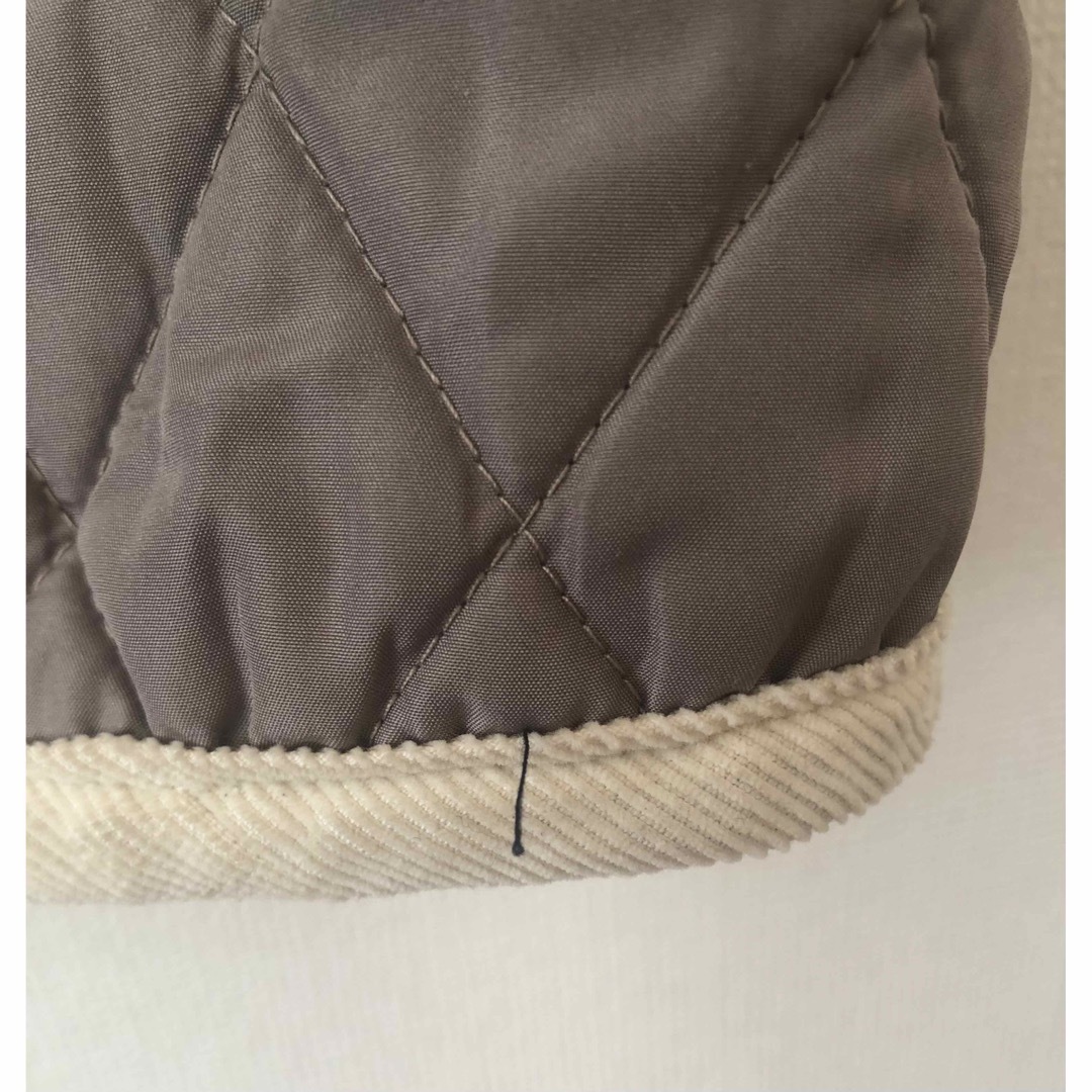 Zootie(ズーティー)のZootie キルティングコート　フード付き　Ｍサイズ レディースのジャケット/アウター(ロングコート)の商品写真