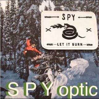 スパイ(SPY)のSPYスパイオプティックUS限定BURNファイアARTステッカー(アクセサリー)