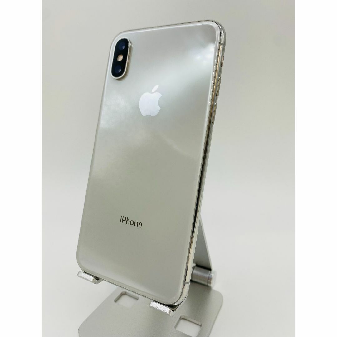 026iPhoneXS 256GB シルバー/新品バッテリー100%/シムフリー