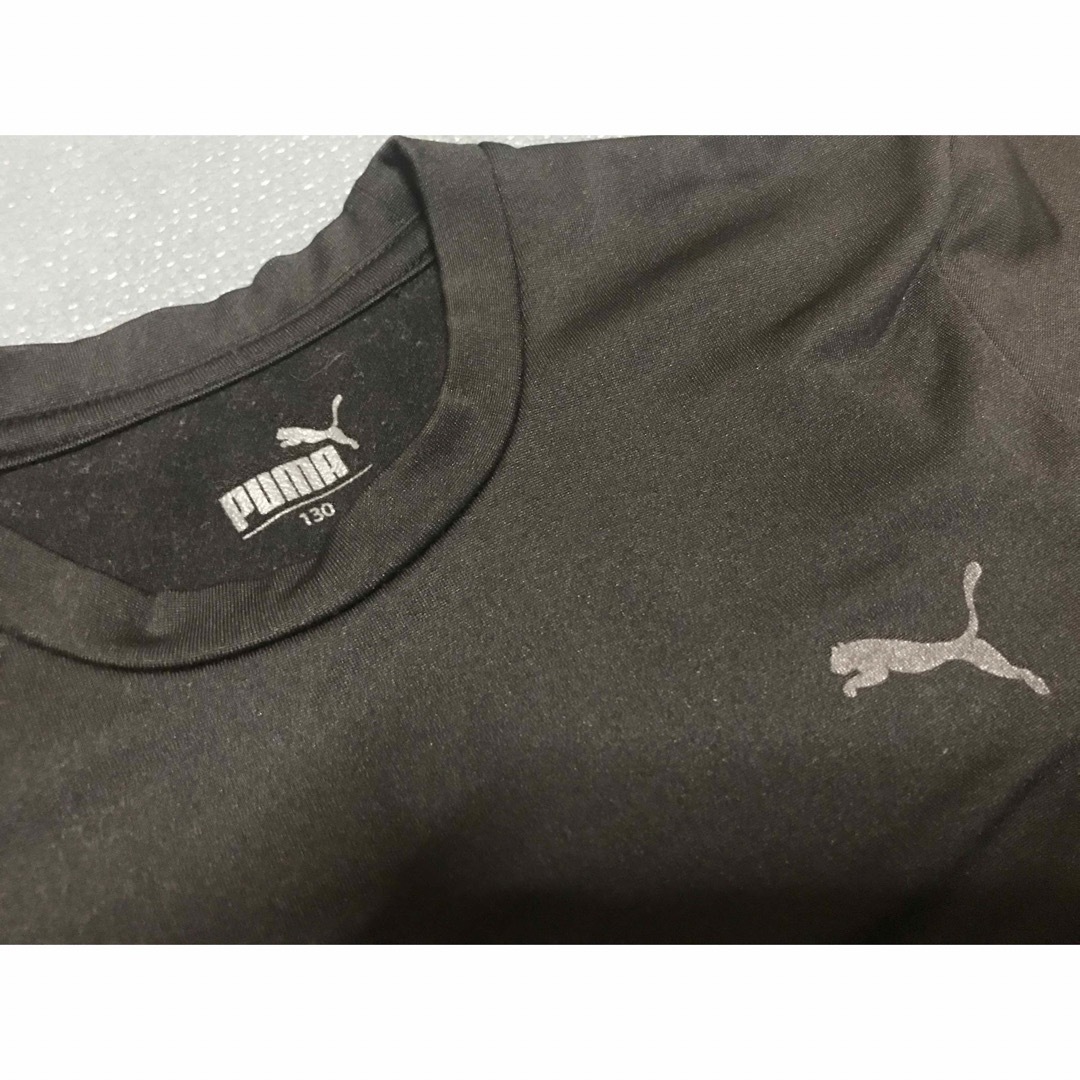 PUMA(プーマ)のインナー　黒　130㎝ キッズ/ベビー/マタニティのキッズ服男の子用(90cm~)(下着)の商品写真