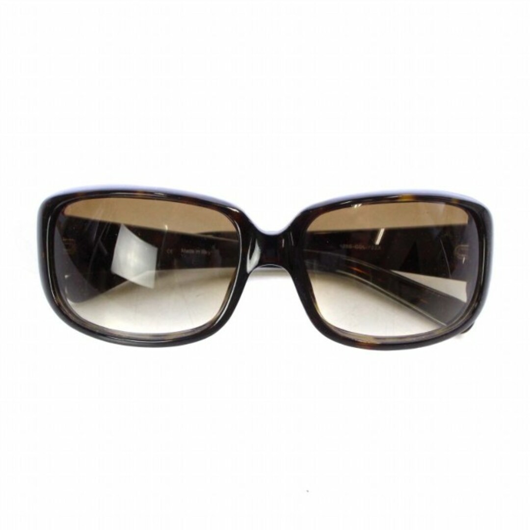 セリーヌ 眼鏡 サングラス セルフレーム グラデーション ラインストーン 茶色13cmテンプル