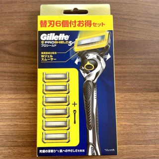 ジレット(Gillette)のケニア様専用　ジレット プロシールド5+1 替刃6個付セット(カミソリ)
