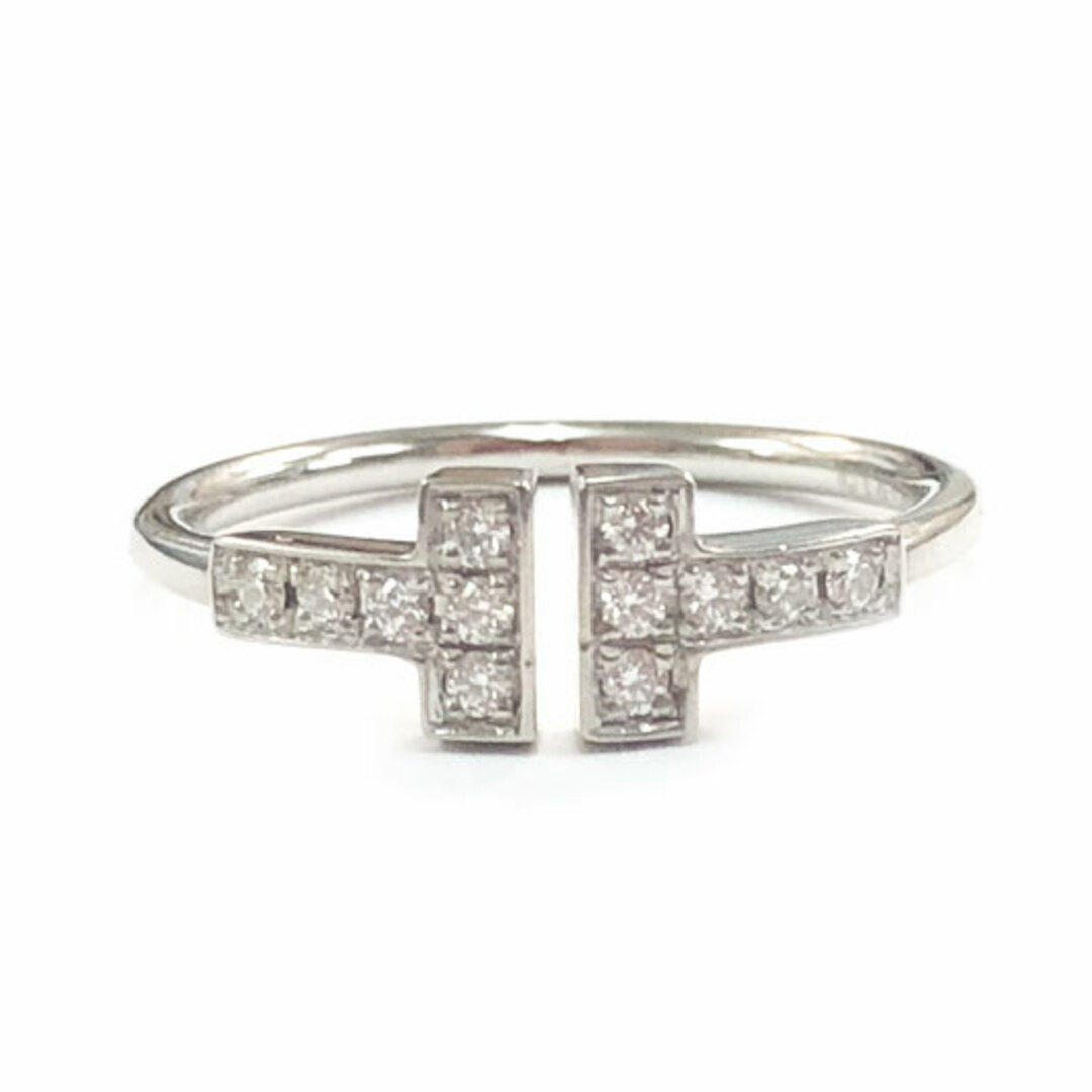 Tiffany & Co. - ティファニー Tワイヤー ダイヤ リング K18WG Tiffany & Co. - ティファニー Tワイヤー ダイヤ リング K18WG