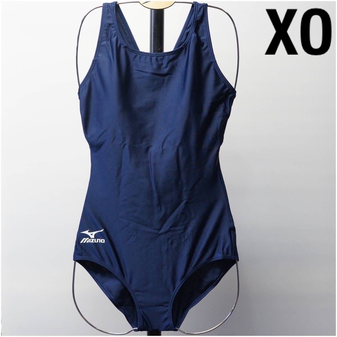 MIZUNO(ミズノ)のミズノ　女性用水着　ネイビー　XO(3L)サイズ　新品 レディースの水着/浴衣(水着)の商品写真