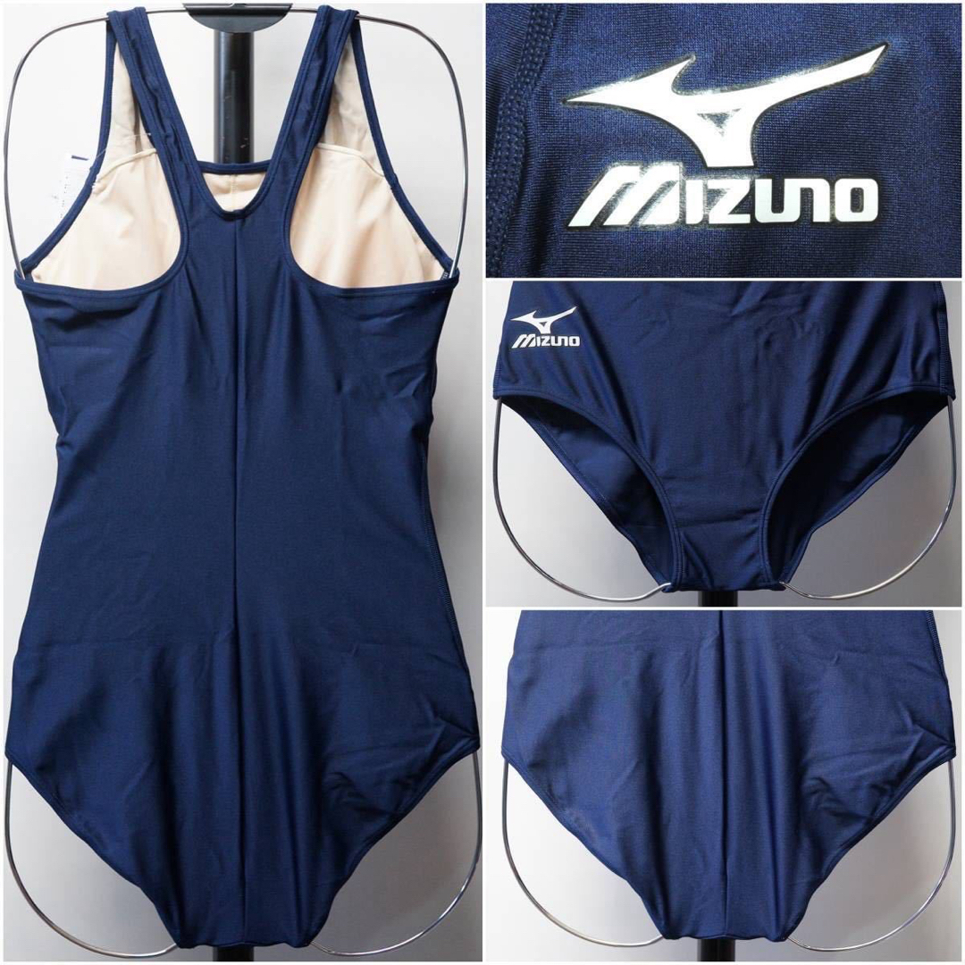 MIZUNO(ミズノ)のミズノ　女性用水着　ネイビー　XO(3L)サイズ　新品 レディースの水着/浴衣(水着)の商品写真