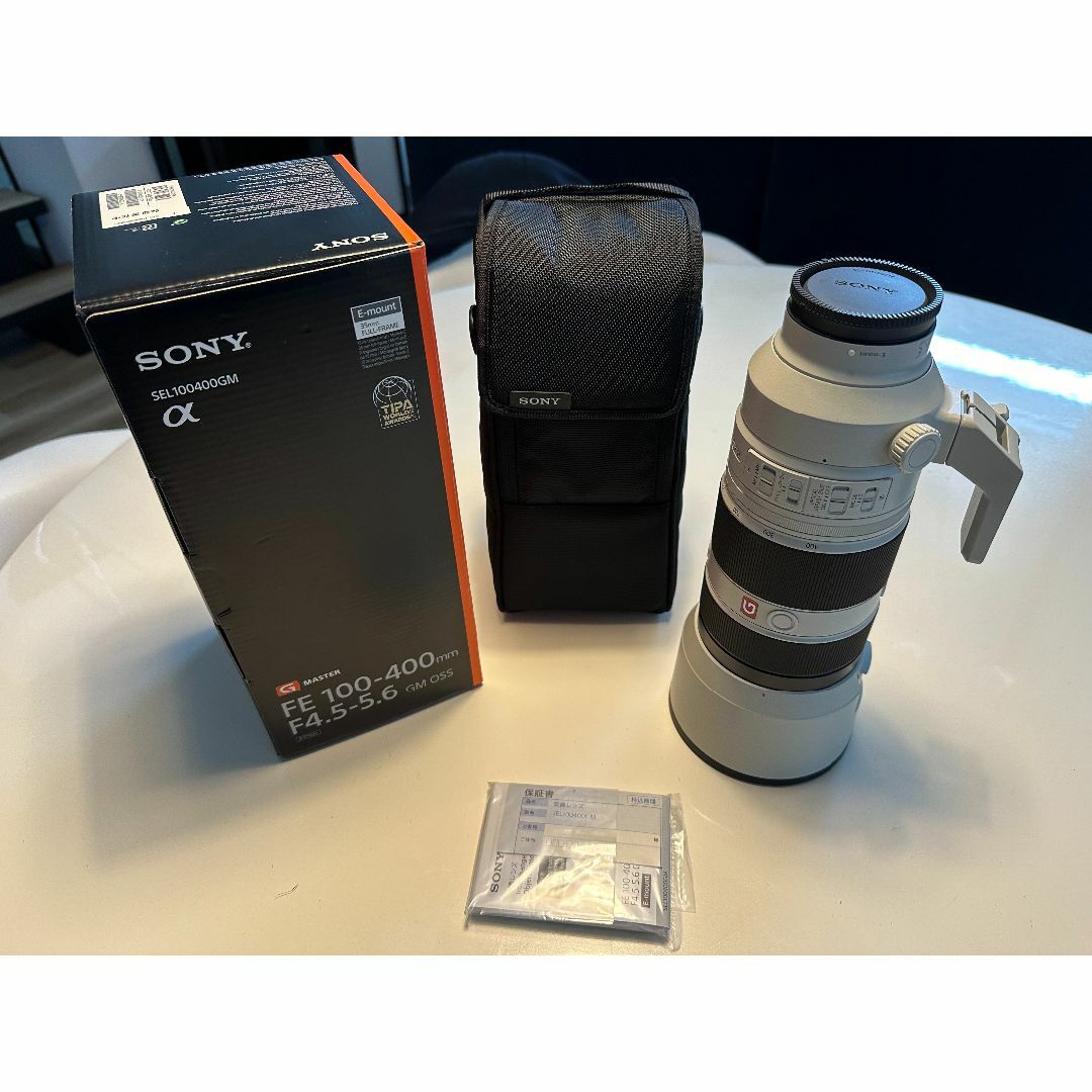 【新品同様】SONY FE 100-400mm F4.5-5.6 GM OSS