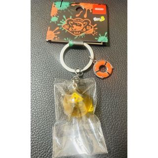 ニンテンドウ(任天堂)の金イクラキーホルダー　スプラトゥーン　サーモンラン　 Splatoon(キャラクターグッズ)