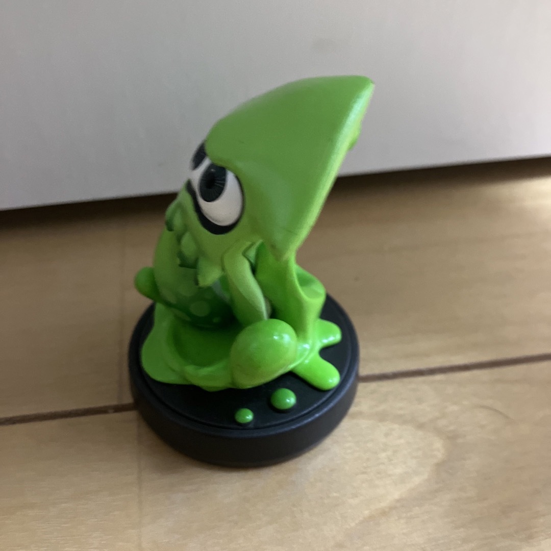 Nintendo Switch(ニンテンドースイッチ)のスプラトゥーン3 ソフト対応　グリーン　イカ　amiibo エンタメ/ホビーのフィギュア(ゲームキャラクター)の商品写真