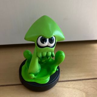 ニンテンドースイッチ(Nintendo Switch)のスプラトゥーン3 ソフト対応　グリーン　イカ　amiibo(ゲームキャラクター)