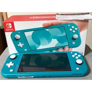 Nintendo Switch - Switch Lite ターコイズ 2019年製 純正充電器付き