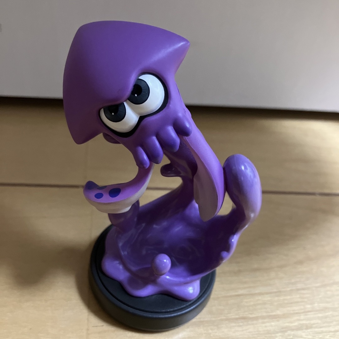 Nintendo Switch(ニンテンドースイッチ)のパープル　イカ　amiibo スプラトゥーン3  エンタメ/ホビーのフィギュア(ゲームキャラクター)の商品写真