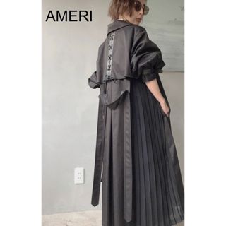 アメリヴィンテージ(Ameri VINTAGE)のAMERI BALLOON SLEEVE PLEATS TRENCH(トレンチコート)