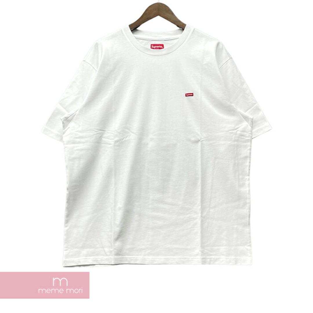 Tシャツ/カットソー(半袖/袖なし)Supreme 2023SS Small Box Tee シュプリーム スモールボックスTシャツ 半袖カットソー スモールボックスロゴ ホワイト サイズL【230503】【新古品】【me04】