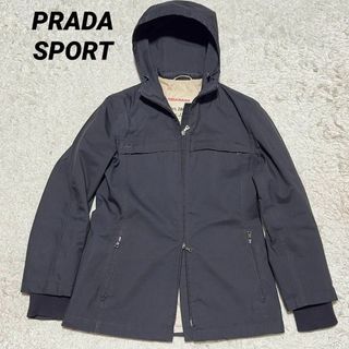 プラダ(PRADA)のPRADA ゴアテックス ナイロンジャケット 40 ブラック(ナイロンジャケット)