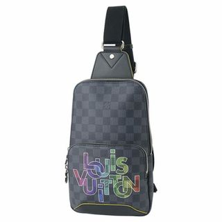 ルイヴィトン(LOUIS VUITTON)のルイヴィトン バッグ ボディバッグ ショルダーバッグ ダミエ グレー イエロー 新品同様 1892(ボディーバッグ)