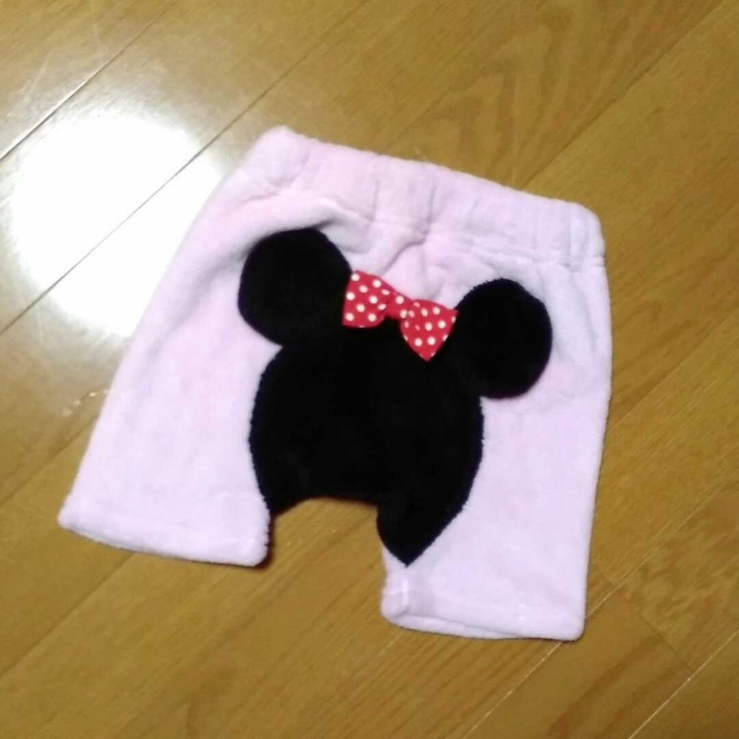 Disney(ディズニー)の90cm♥Disney ハーフパンツ ルームウェア モコモコ ミニー キッズ/ベビー/マタニティのキッズ服女の子用(90cm~)(パンツ/スパッツ)の商品写真