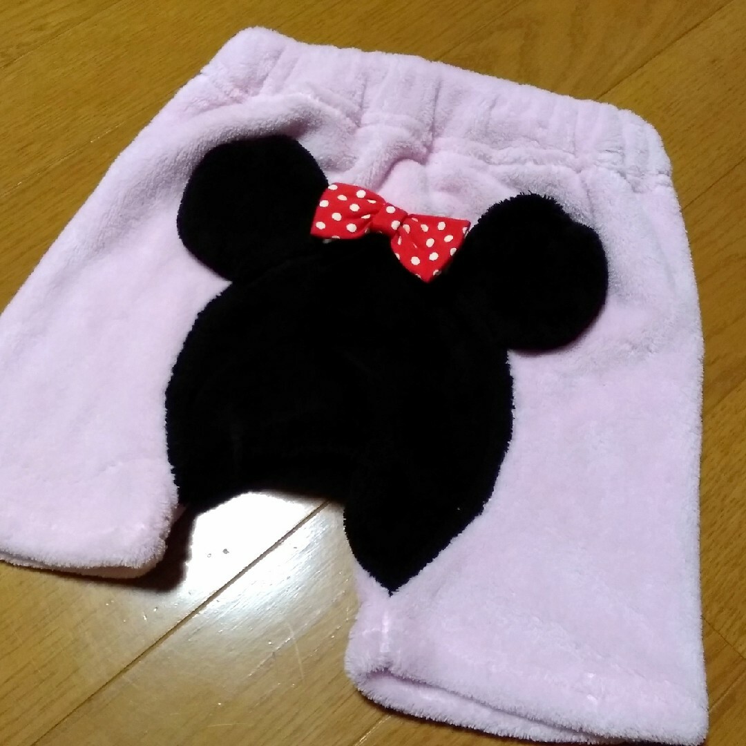 Disney(ディズニー)の90cm♥Disney ハーフパンツ ルームウェア モコモコ ミニー キッズ/ベビー/マタニティのキッズ服女の子用(90cm~)(パンツ/スパッツ)の商品写真