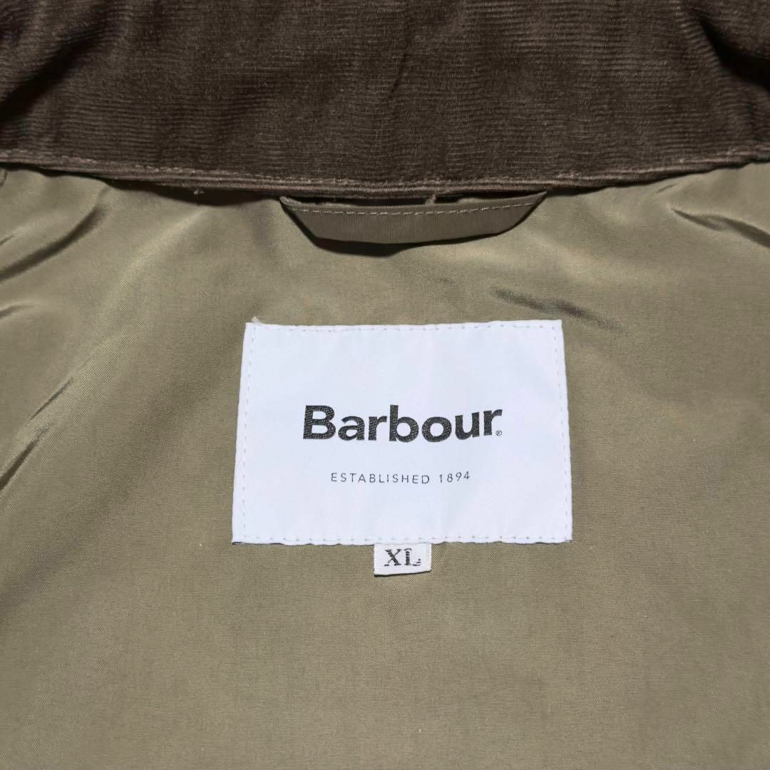 Barbour(バーブァー)のBARBOUR SPEY nylon jacket XL オリーブ カーキ メンズのジャケット/アウター(ナイロンジャケット)の商品写真