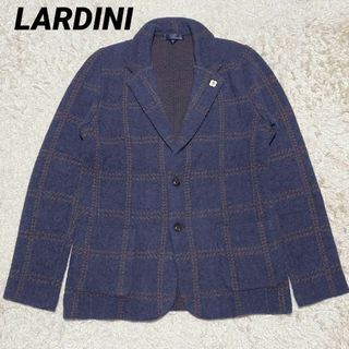 LARDINI - 【定番】ラルディーニ 春夏 ブロック織りチェックジャケット