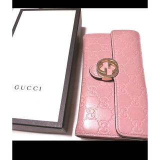 グッチ(Gucci)のGUCCI GW限定価格 長財布 ピンク(財布)