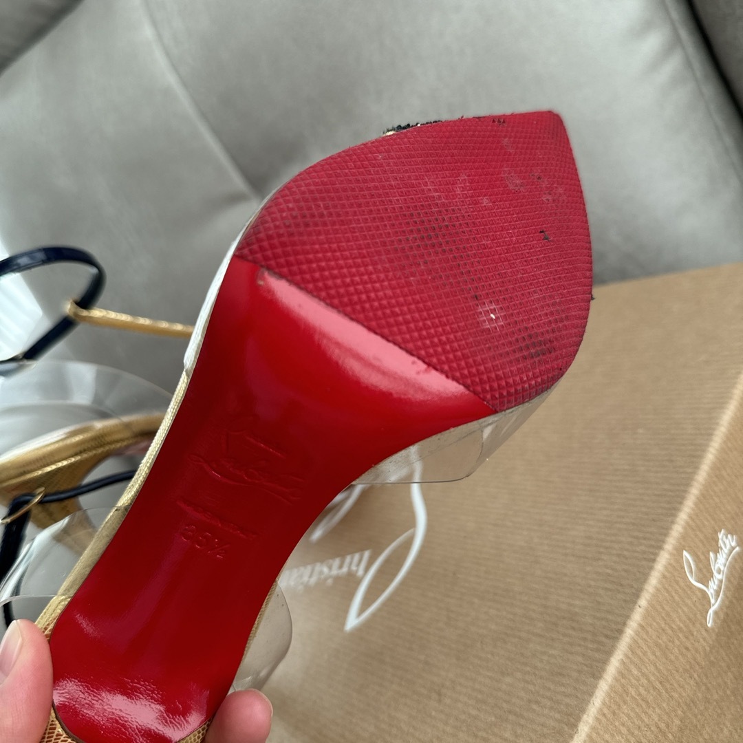 Christian Louboutinキラキラパンプス Christian Louboutinキラキラパンプス