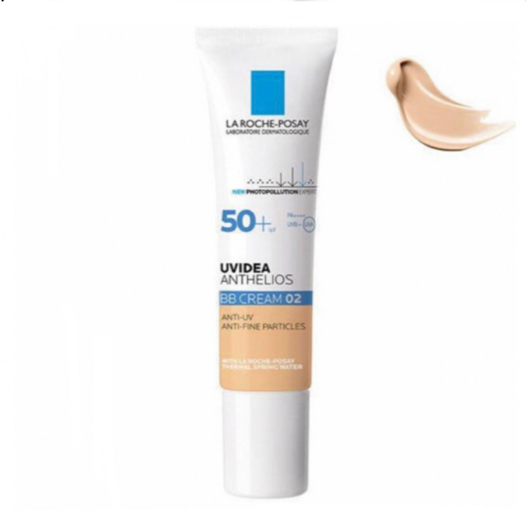 LA ROCHE-POSAY(ラロッシュポゼ)の国内販売品◇ ラロッシュポゼ　UVイデア プロテクション BB 02 ナチュラル コスメ/美容のベースメイク/化粧品(BBクリーム)の商品写真