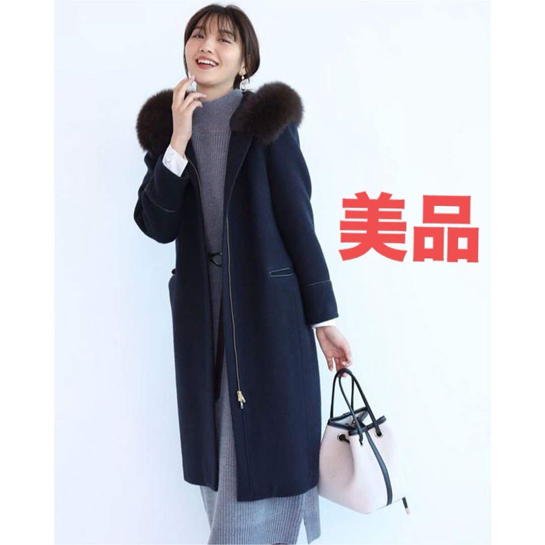 SALE／60%OFF 美品♡ジャスグリッティー♡フードファー付き3wayコート