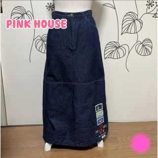 ピンクハウス(PINK HOUSE)の◎230 ピンクハウス デニムスカート(ロングスカート)