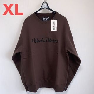 ワコマリア(WACKO MARIA)のXL【WACKOMARIA】23FW HEAVY SWEAT／新品タグ付／送料込(スウェット)