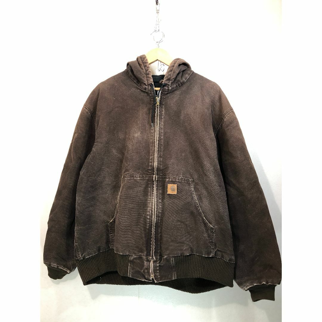 レア品‼️carhartt／J130 DKB／ジップジャケット／Sサイズ／ブラウン